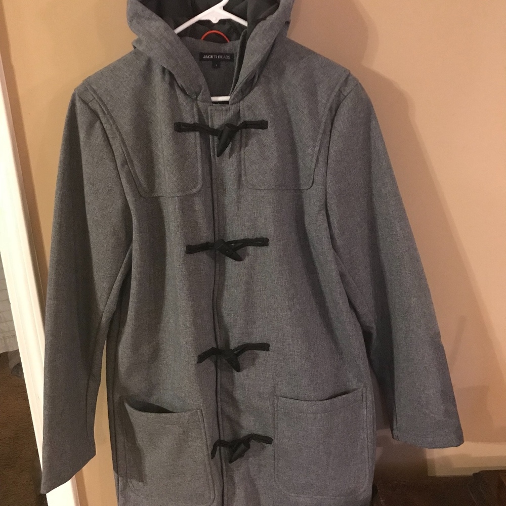 Trench toggle coat